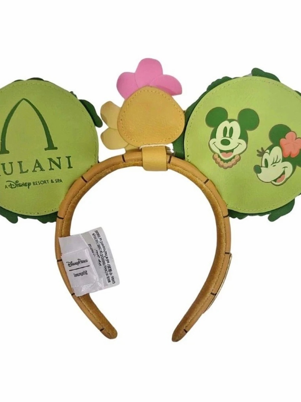 DISNEY MINNIE EARS HEADBAND - AULANI MICKEY AND MINNIE